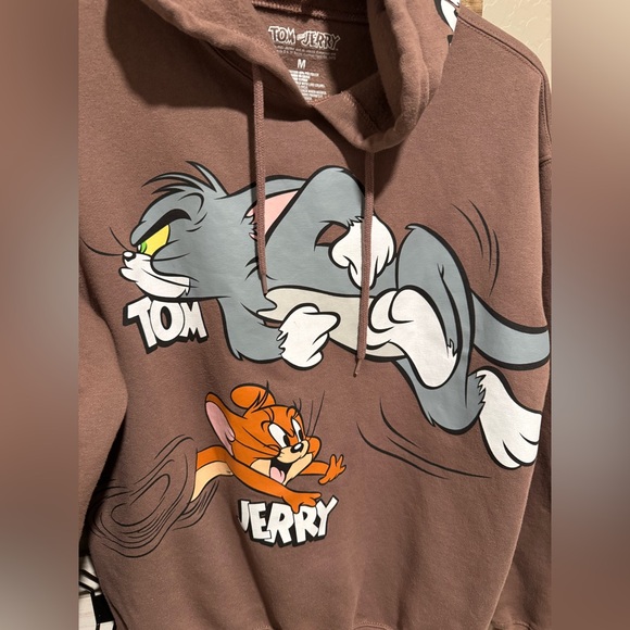 Tom and Jerry hoodie sz medium juniors unisex - Picture 3 of 8